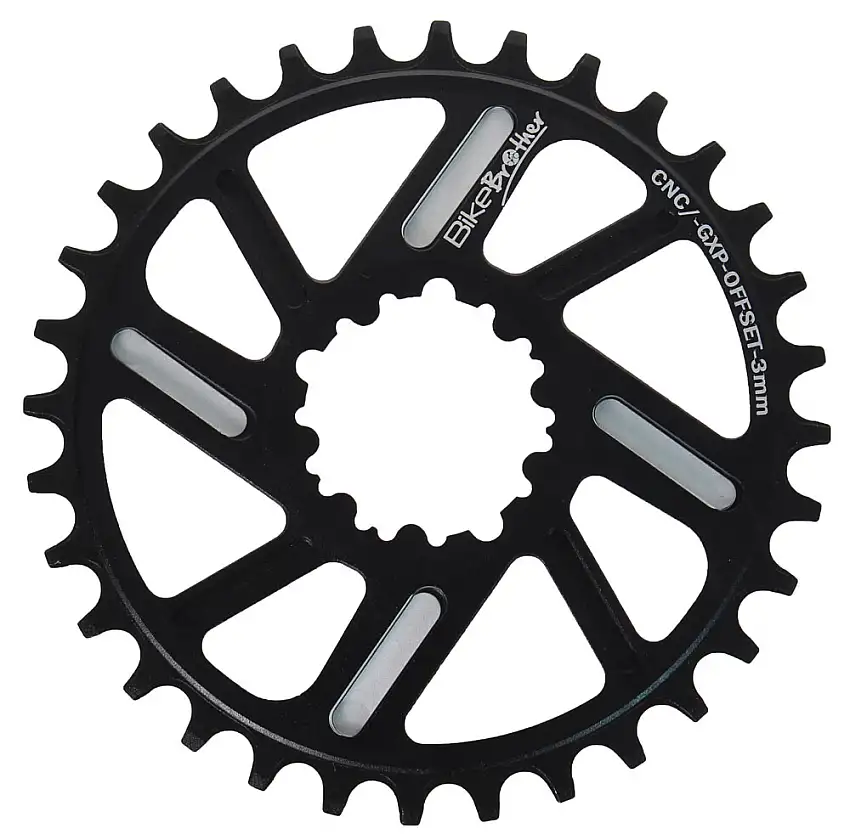 BikeBrother 32T drev GXP Direkt offset 3 mm Svart