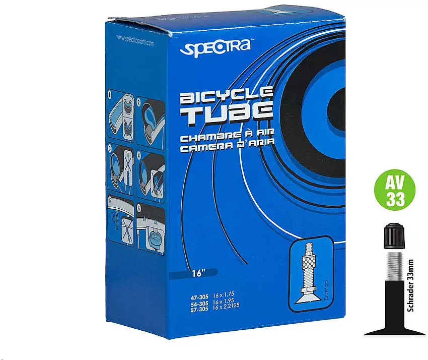 Cykelslang Spectra 47/57-305 bilventil 33 mm