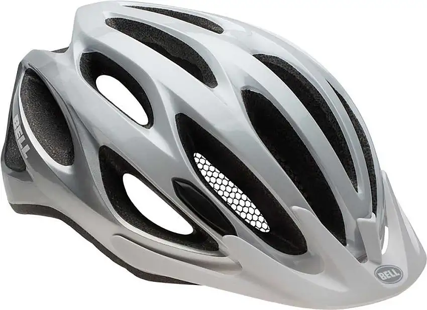 Cykelhjälm Bell Traverse vit/silver repose