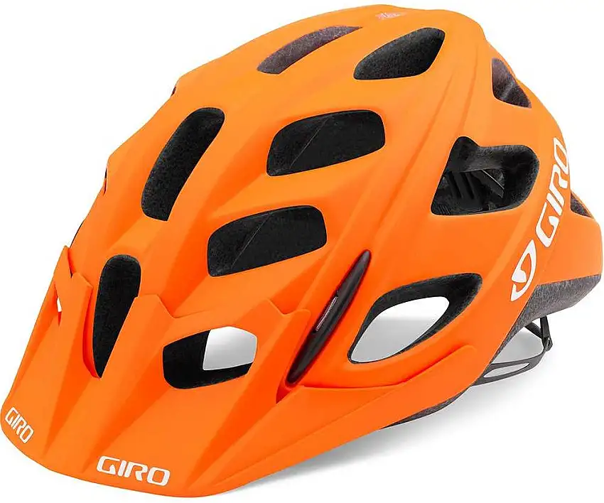 Cykelhjälm Giro Hex flame/vit/titan