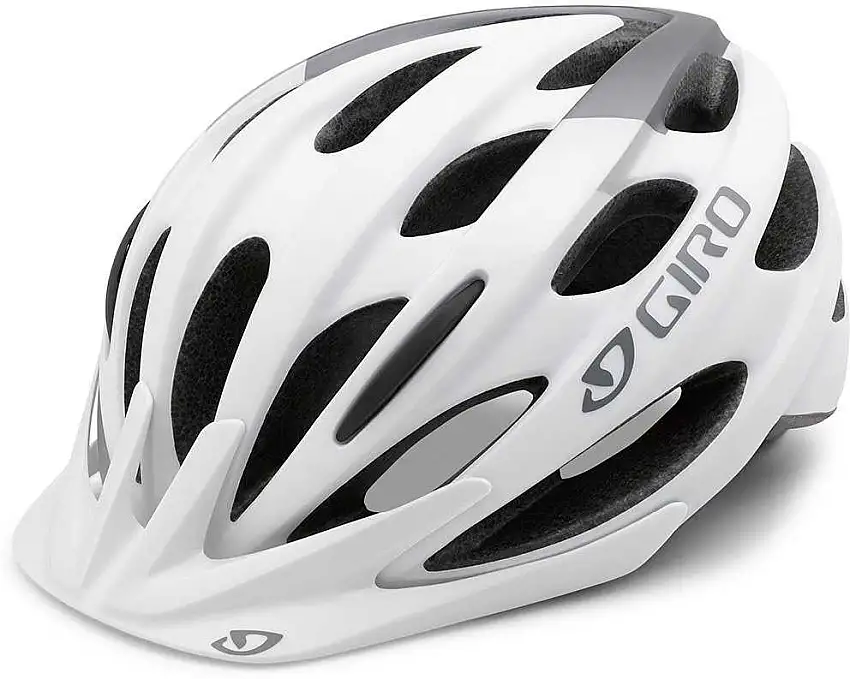 Cykelhjälm Giro Revel vit/silver