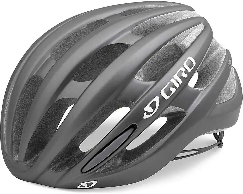 Cykelhjälm Giro Saga dam matt titan/checks