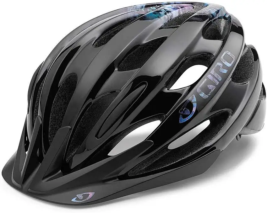 Cykelhjälm Giro Verona dam svart galaxy