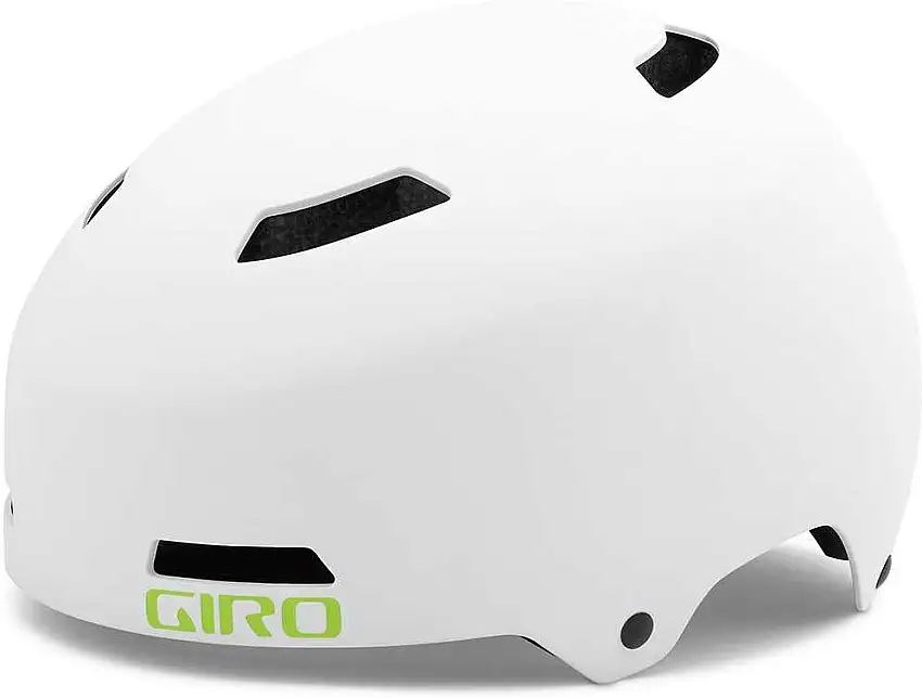 Cykelhjälm Giro Dime matt vit/lime