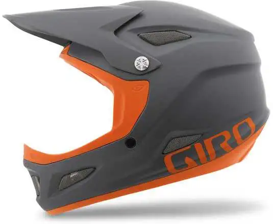 Cykelhjälm Giro Cipher titan/flame