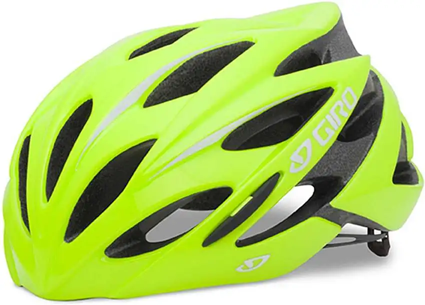 Cykelhjälm Giro Savant MIPS hi-vis gul
