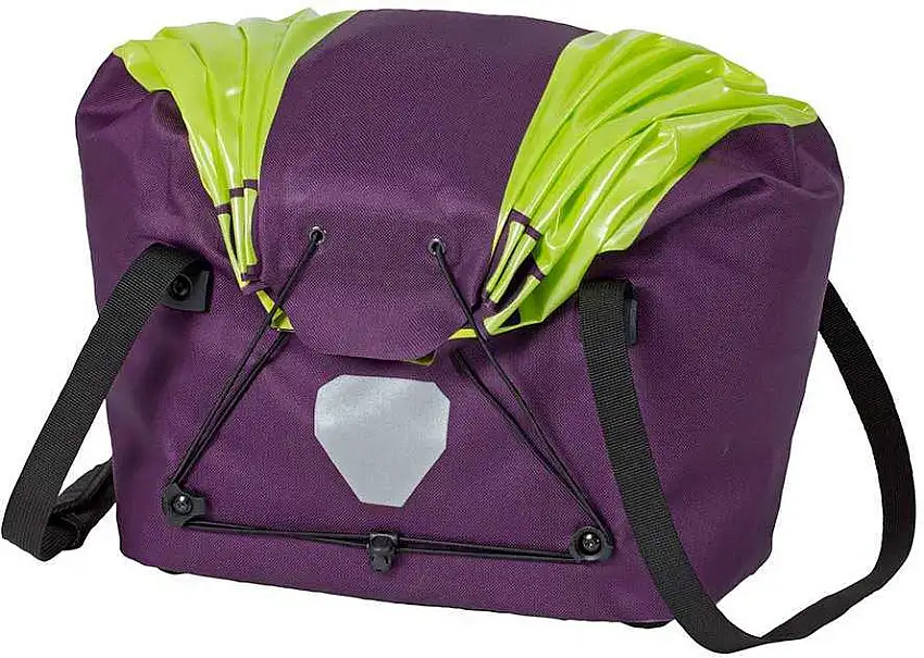 Packväska Ortlieb Basket Rear 15 l lila/grön