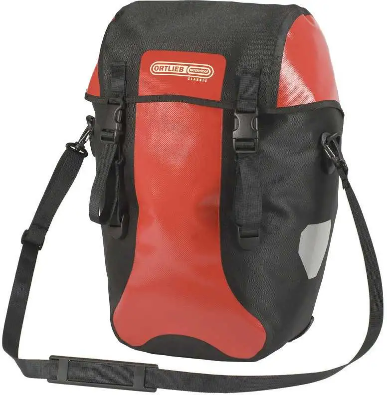 Packväskor Ortlieb Bike-packer Classic QL2.1 2 x 20 l röd/svart