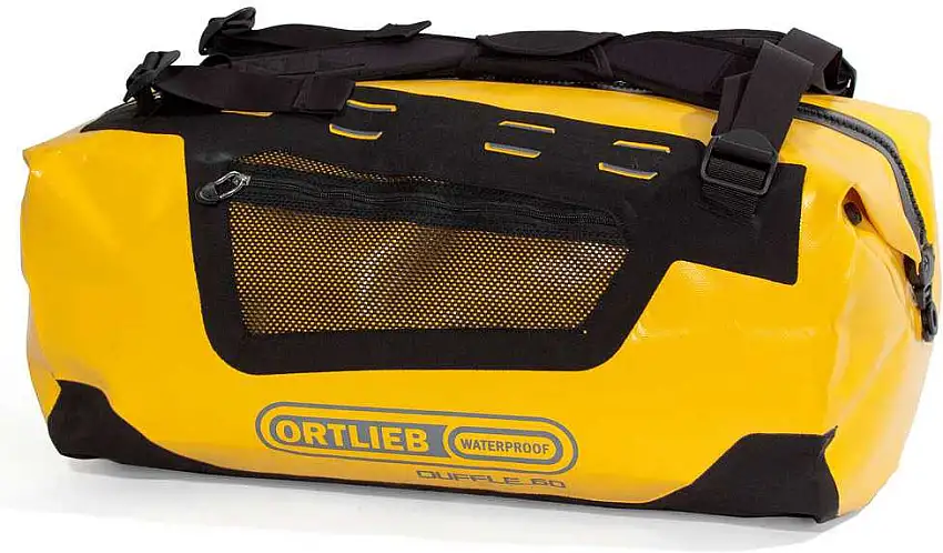 Duffel Ortlieb 60 liter gul/svart