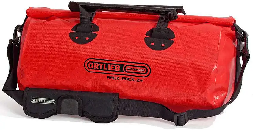 Duffel Ortlieb Rack-pack 24 liter röd