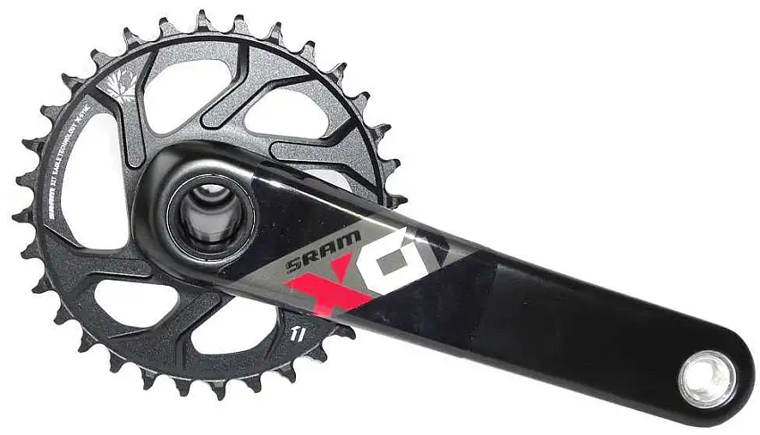 Vevparti SRAM X01 Eagle 1 x 12 växlar GXP Boost direct mount 32T X-Sync 175 mm svart/röd