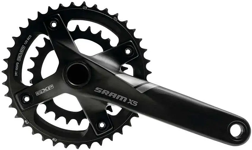Vevparti SRAM X5 3 x 10 växlar BB30 q-faktor 169 mm 44/33/22T 170 mm svart