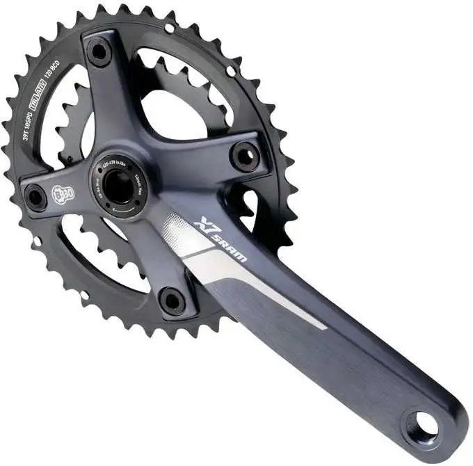 Vevparti SRAM X7 2 x 10 växlar BB30 q-faktor 167.5 mm 42/28T 170 mm grå