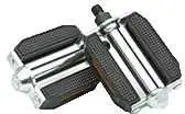 Cykelpedaler Electra Deluxe Block 1/2" krom/svart