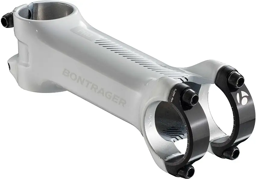 Styrstam Bontrager Pro -7° 31.8 mm 70 mm vit