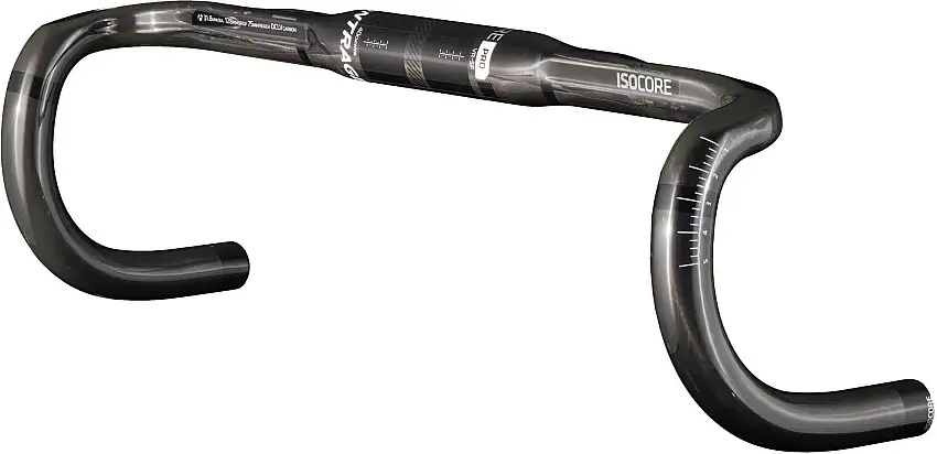 Styre Bontrager Pro Isocore VR-SF Road Carbon 31.8 mm 38 cm svart