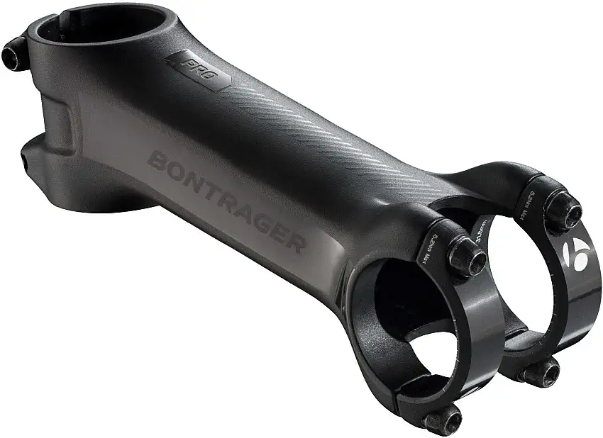 Styrstam Bontrager Pro -7° 31.8 mm 80 mm svart