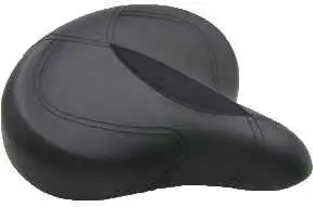 Sadel Electra Ergo XL 280 mm svart