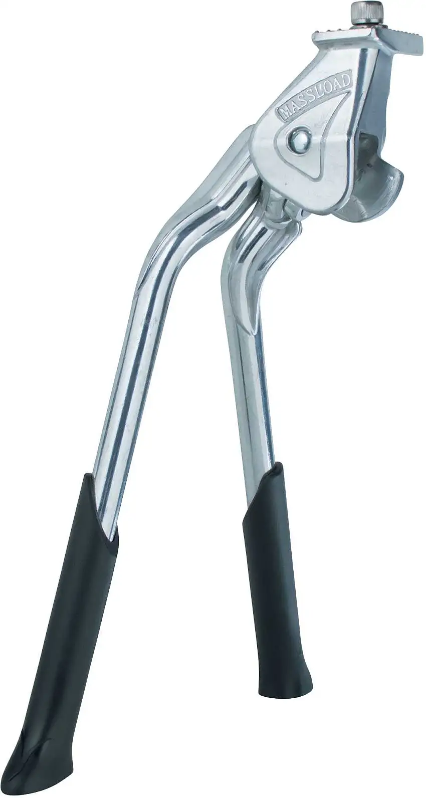 Cykelstöd Electra Townie-Go centrummonterat dubbelstöd 26" silver