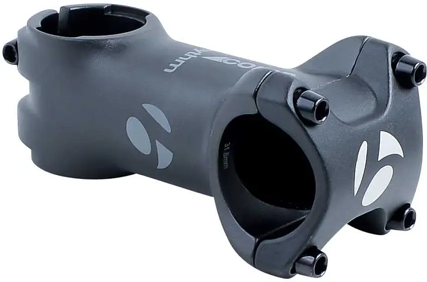 Styrstam Bontrager Rhythm Comp Knock Block 0° 31.8 mm 80 mm svart