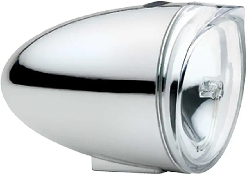 Framlampa Electra Bullet silver