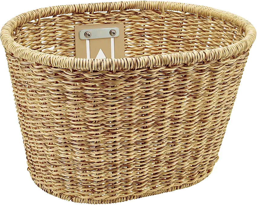 Cykelkorg Electra Plastic Woven brun