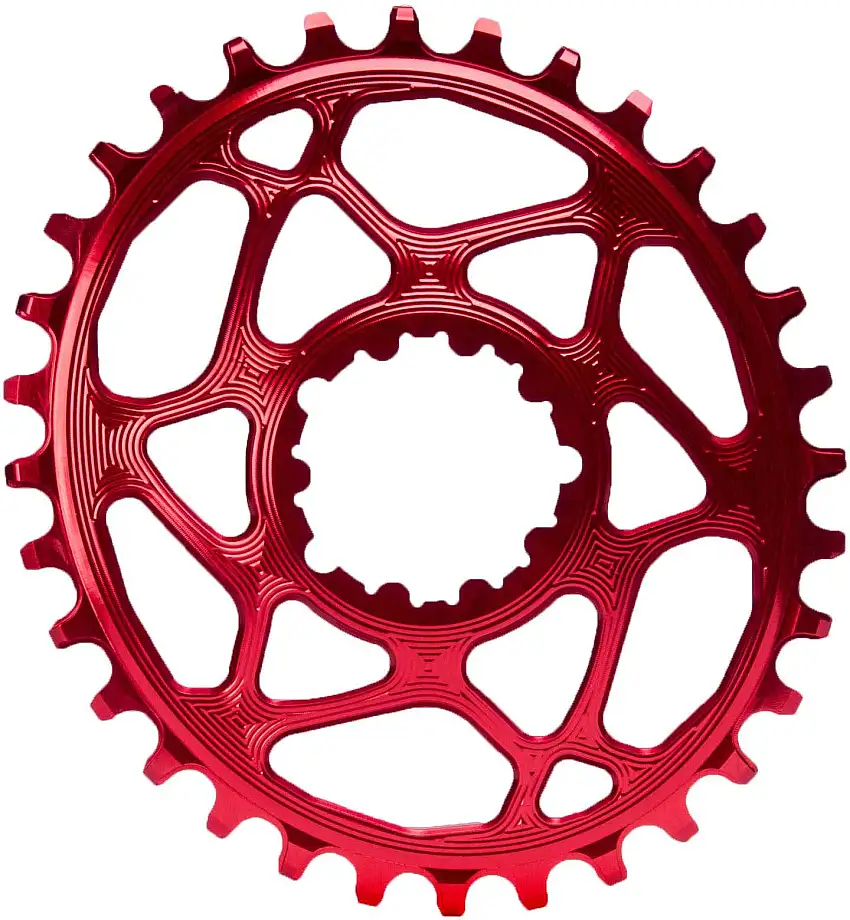 Drev AbsoluteBlack Oval Boost 148 Race Face Cinch 9-12 växlar 28T röd