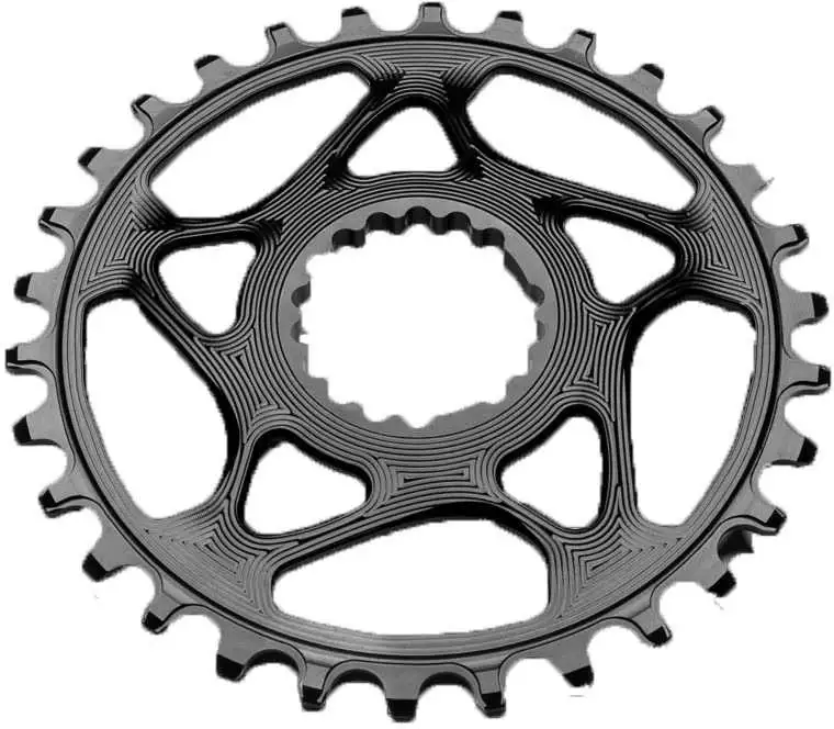 Drev AbsoluteBlack Round Cannondale Hollowgram 9-12 växlar 34T svart