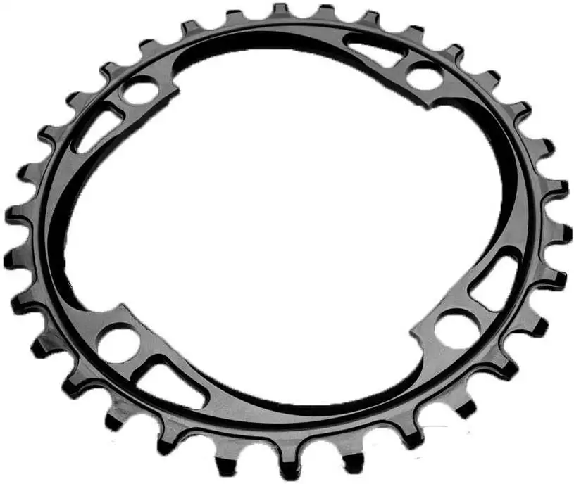 Drev AbsoluteBlack Round 104 bcd 9-12 växlar 34T svart