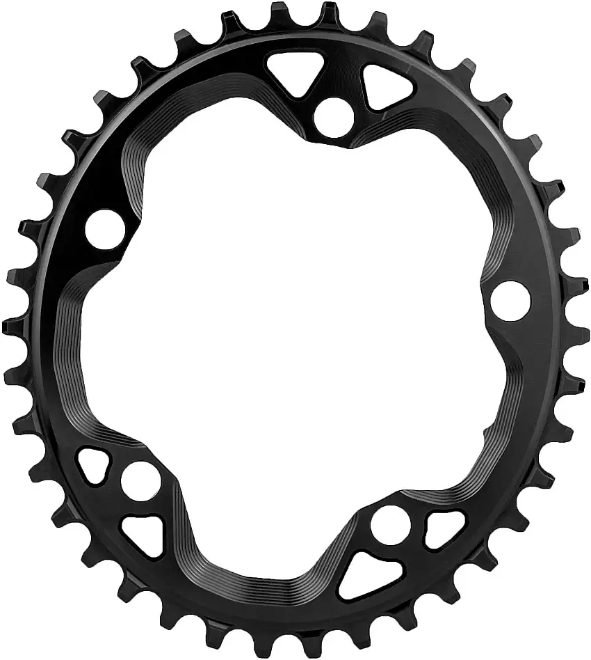 Drev AbsoluteBlack CX 1X Oval 110 bcd 9-12 växlar 38T svart