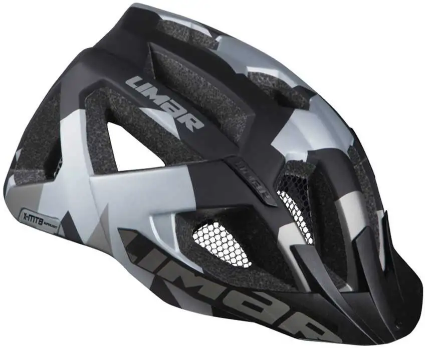 Cykelhjälm Limar X-MTB matt svart/silver