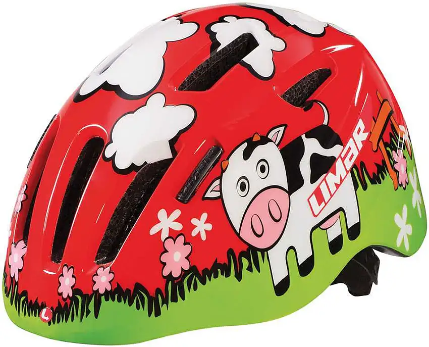 Cykelhjälm Limar 224 röd/grön ko
