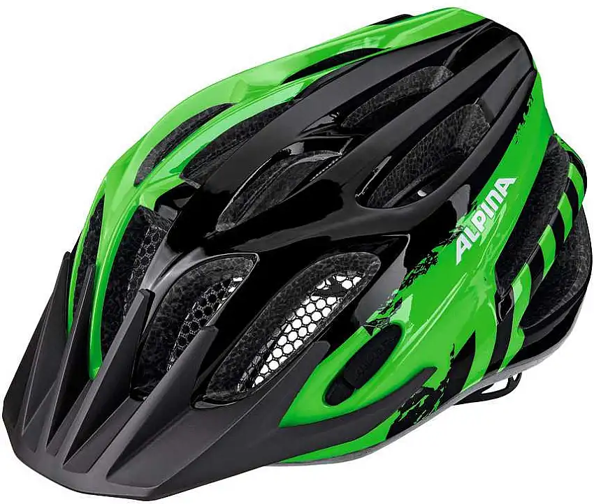 Cykelhjälm Alpina Fb Junior 2.0 svart/grön