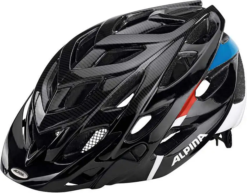 Cykelhjälm Alpina D-Alto svart/röd