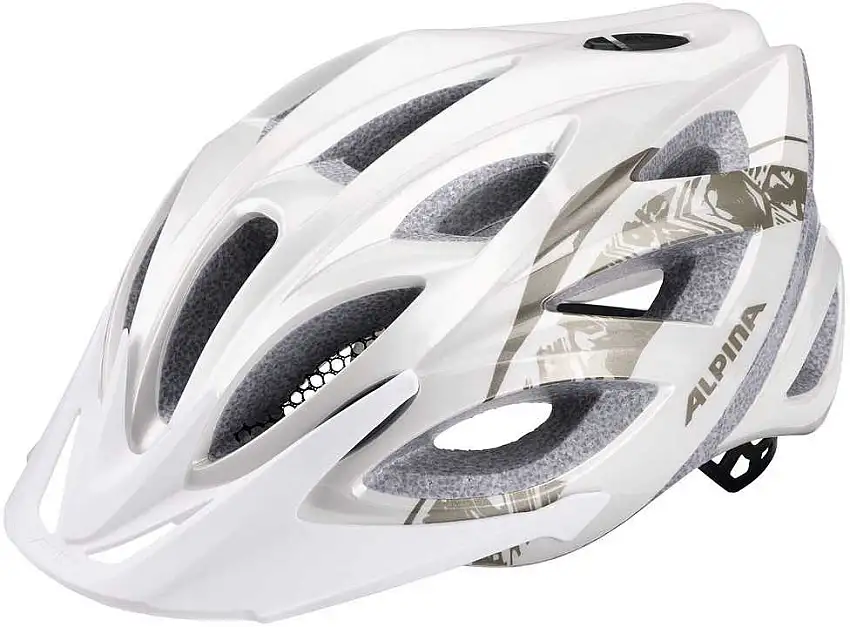 Cykelhjälm Alpina Seheos vit/prosecco