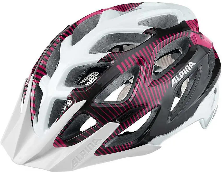 Cykelhjälm Alpina Mythos 3.0 vit/lila/titan