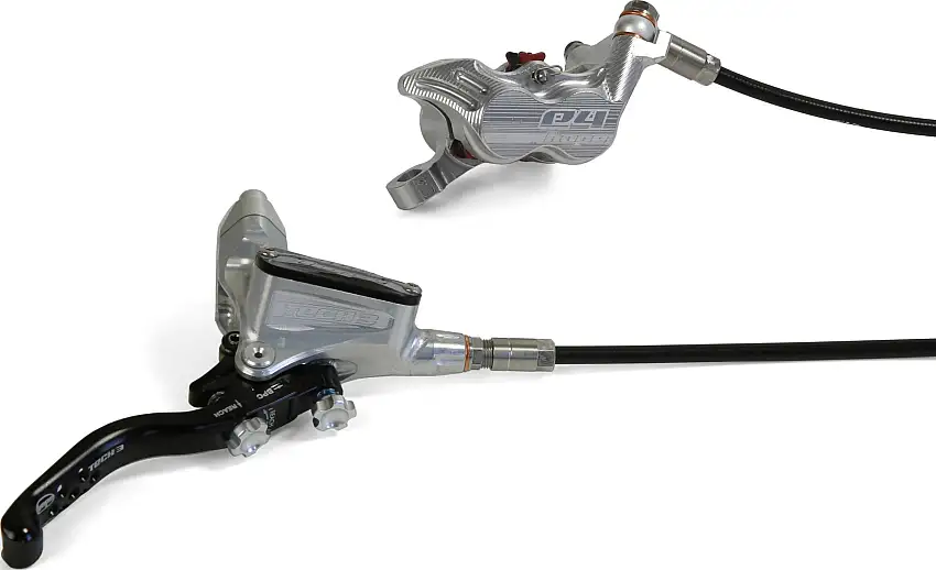 Skivbroms Hope Tech 3 E4 no rotor fram R/H silver