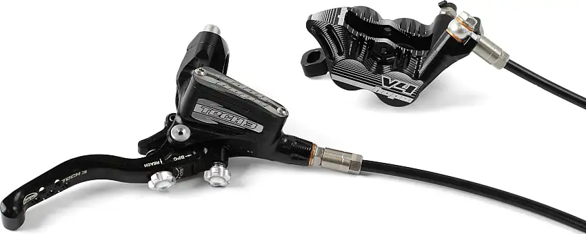Skivbroms Hope Tech 3 V4 no rotor fram R/H svart