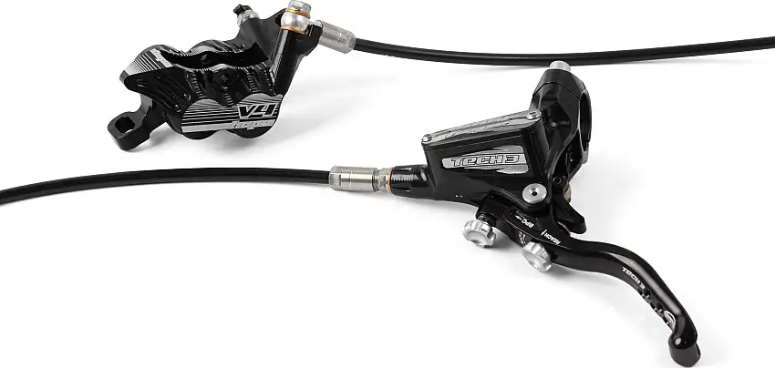 Skivbroms Hope Tech 3 V4 no rotor bak L/H svart