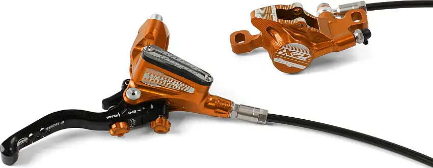 Skivbroms Hope Tech 3 X2 högermontage fram orange