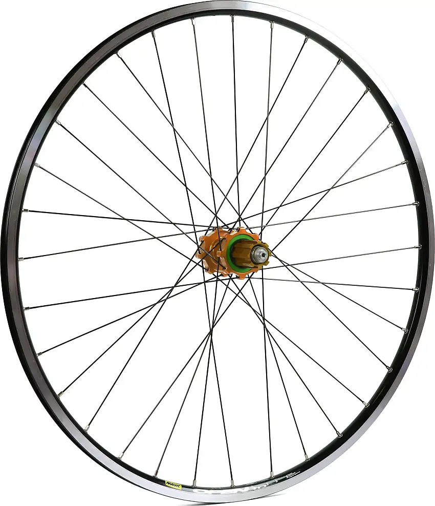 Bakhjul Hope Open Pro/Pro 4 Straight Pull kanttråd IS Campagnolo orange