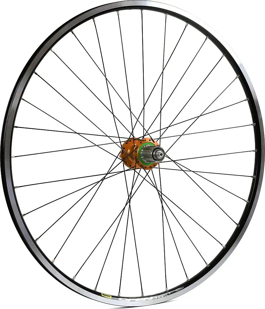 Bakhjul Hope Open Pro/Pro 4 kanttråd IS Shimano/SRAM stål orange