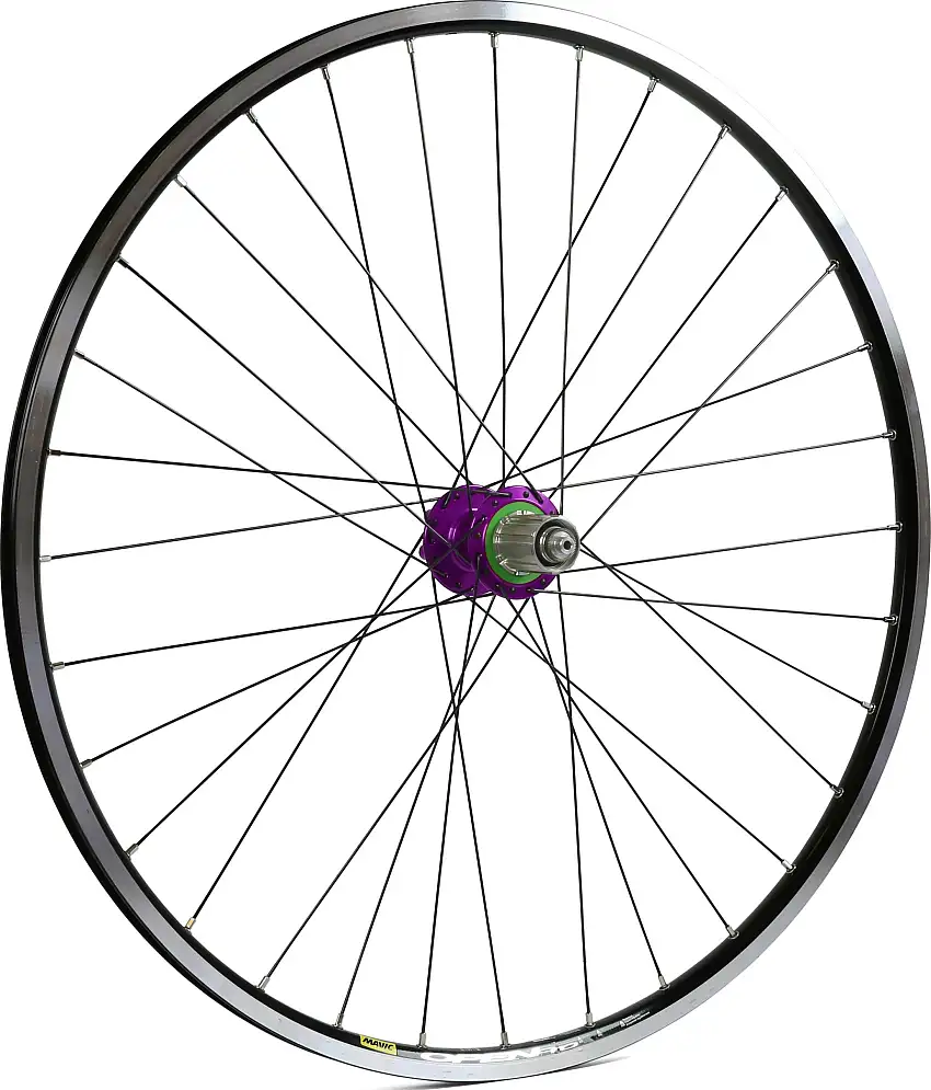 Bakhjul Hope Open Pro/Pro 4 kanttråd IS Shimano/SRAM aluminium lila