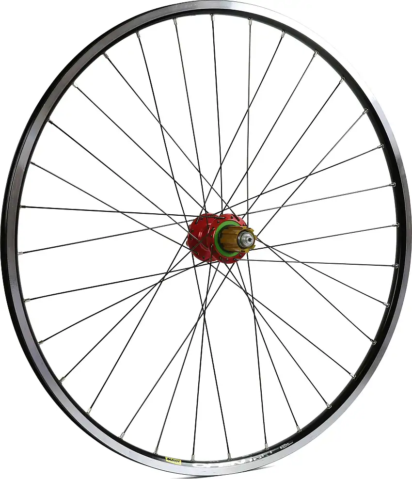 Bakhjul Hope Open Pro/Pro 4 kanttråd IS Campagnolo röd