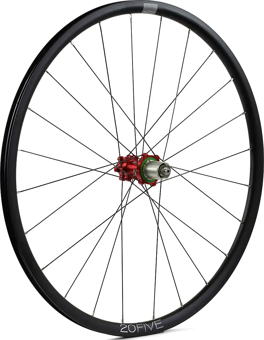 Bakhjul Hope 20Five/RS4 Straight Pull kanttråd IS Shimano/SRAM röd