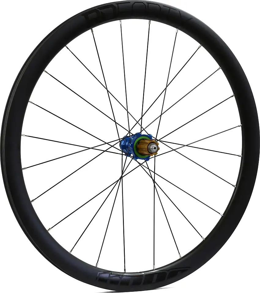 Bakhjul Hope RD40 Carbon/RS4 Straight Pull kanttråd CL Campagnolo blå