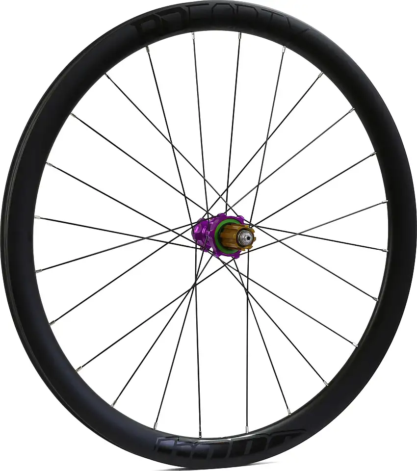 Bakhjul Hope RD40 Carbon/RS4 Straight Pull kanttråd CL Campagnolo lila