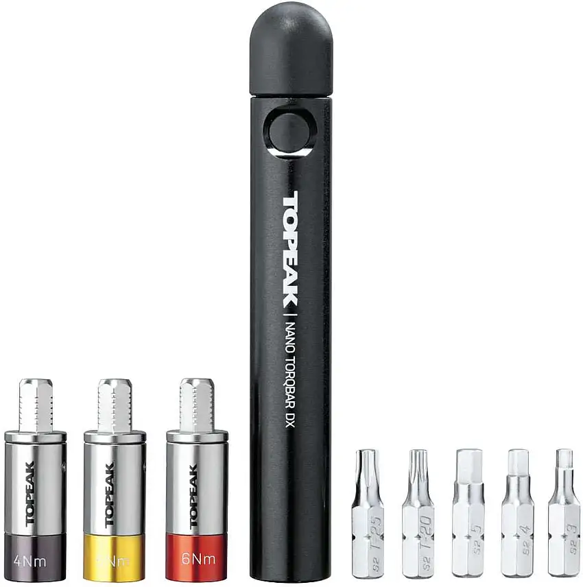 Momentnyckel Topeak Nano Torqbar Dx 4/5/6 Nm + Bits