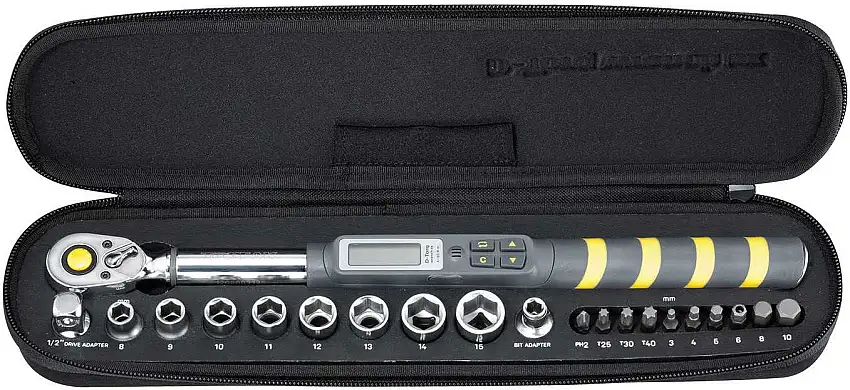 Momentnyckel Topeak D-Torq Dx Digital 4-80 Nm + Bits/Hylsor