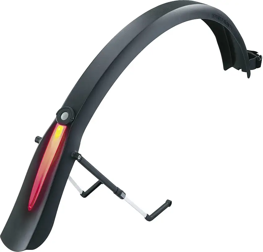 Bakskärm Topeak DeFender iGlow TX 28" svart